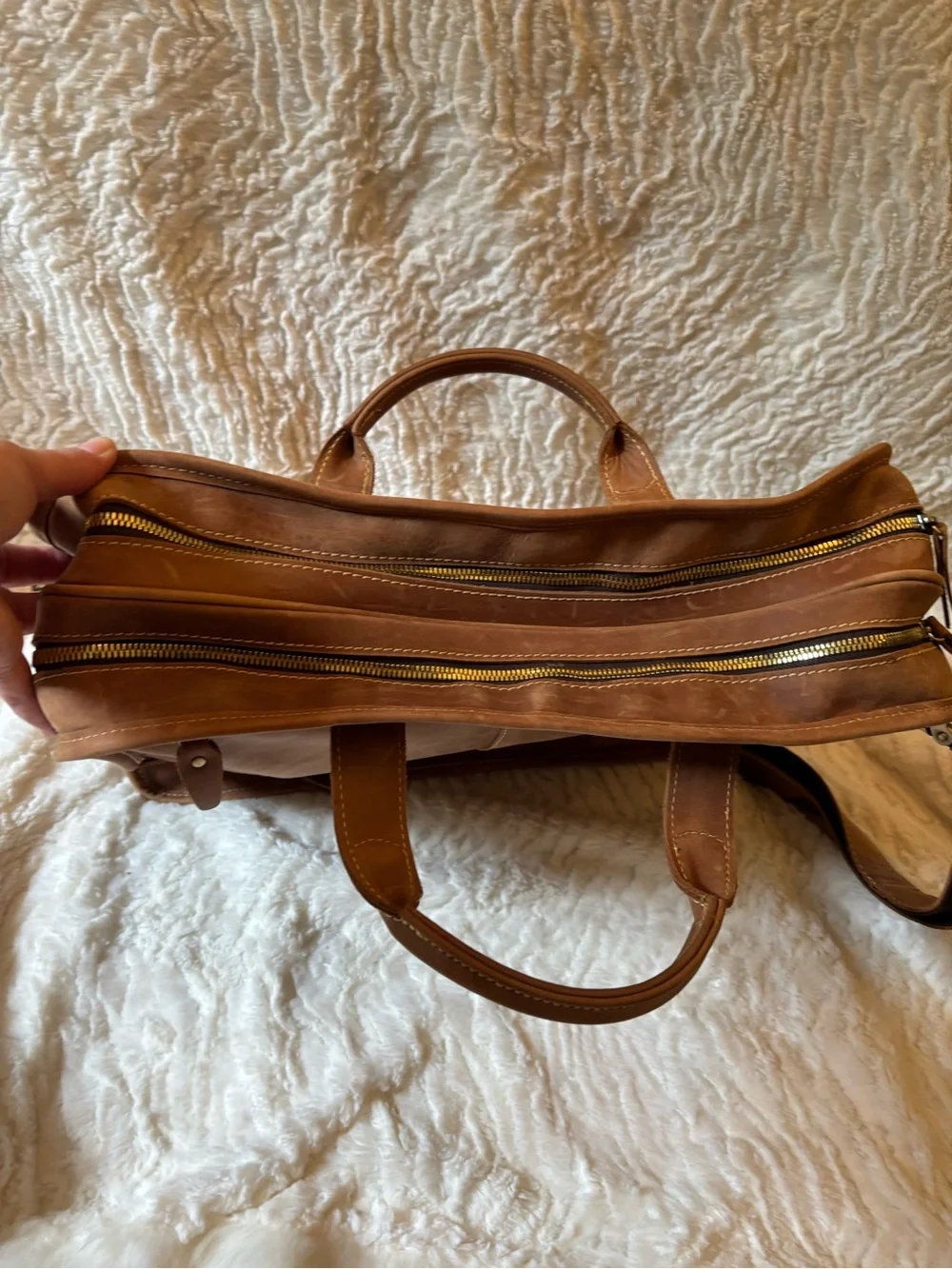 Full Grain Leather Laptop/ Briefcase